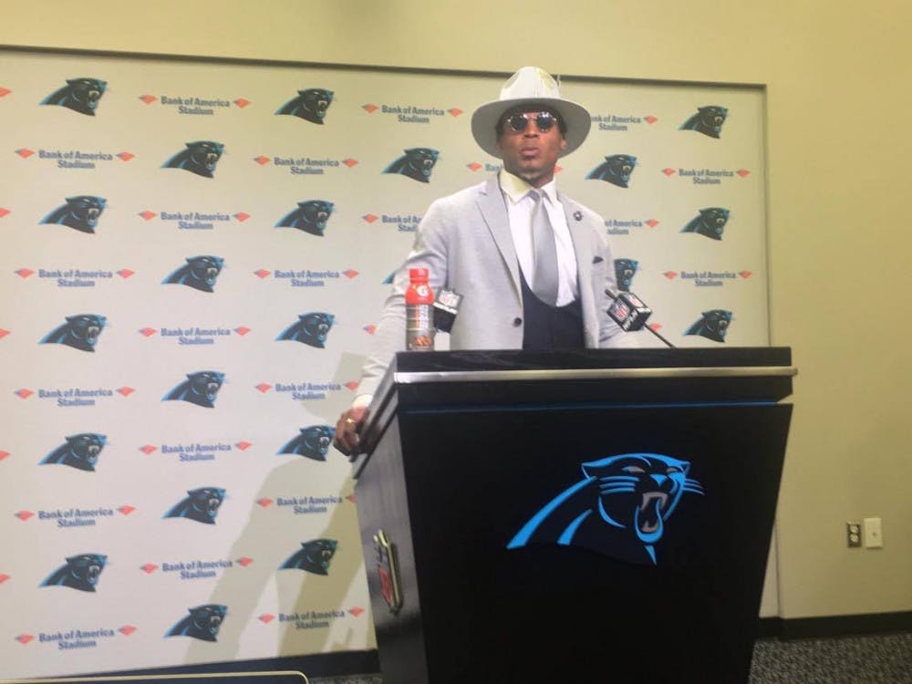 Cam Newton in Charlotte