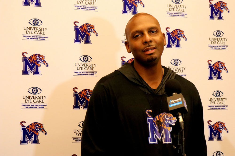 <p class="p1"><span class="s1">Penny Hardaway speaks with the media about the first days of practice. Hardaway signed high-profile recruits for this season and said he hopes to sign another for next season before early signing ends.</span></p>