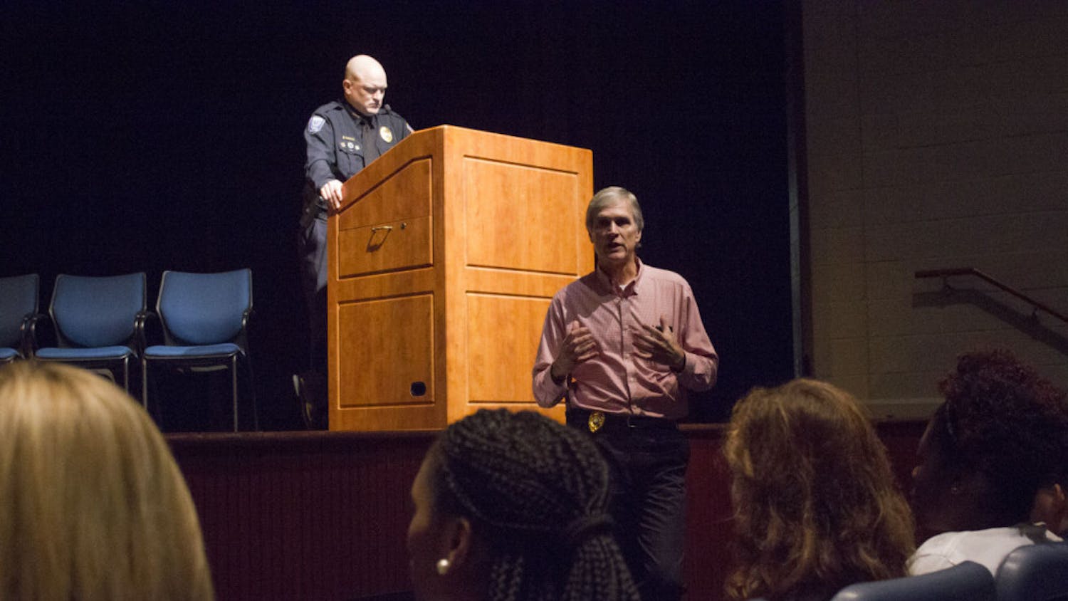 Bruce Harber, guns on campus