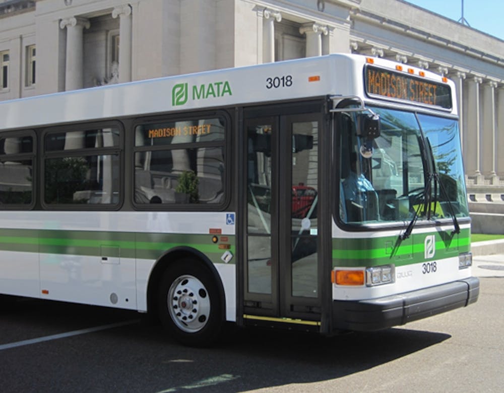 <p>&quot;MATA bus Madison Street line on Second Street Memphis, TN&quot; by Thomas R Machnitzki |</p>