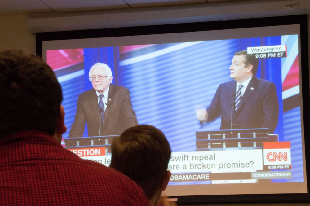 Sanders/Cruz debate
