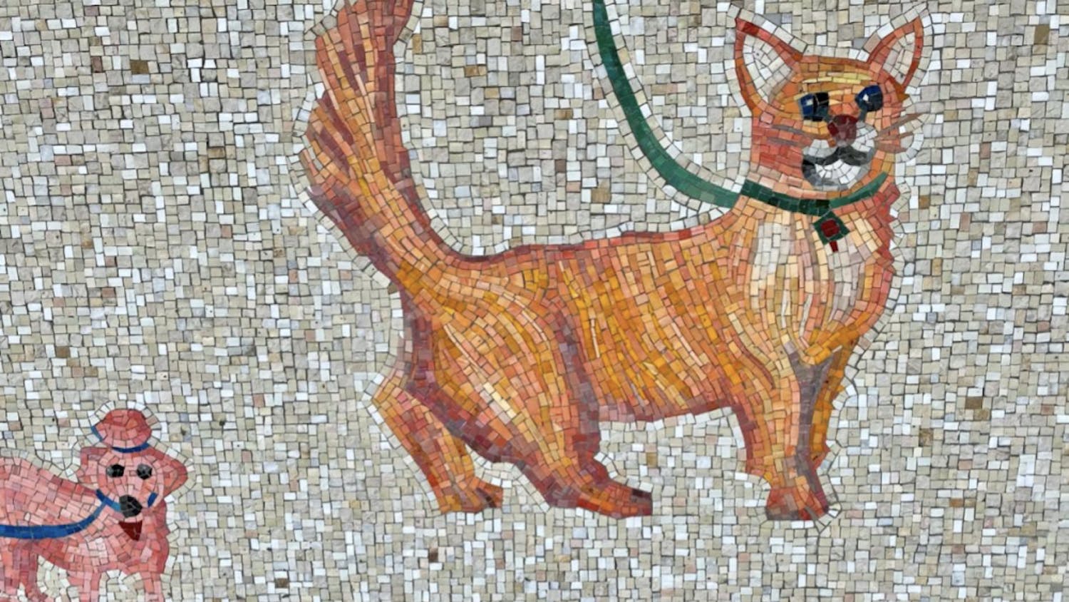 Dog mosaic