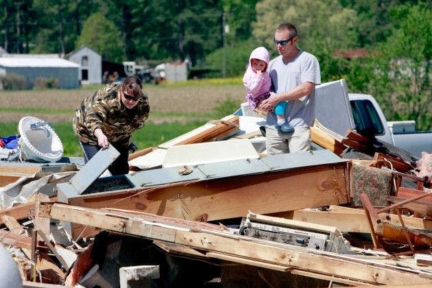 Deadly tornado outbreak among largest in U.S. history