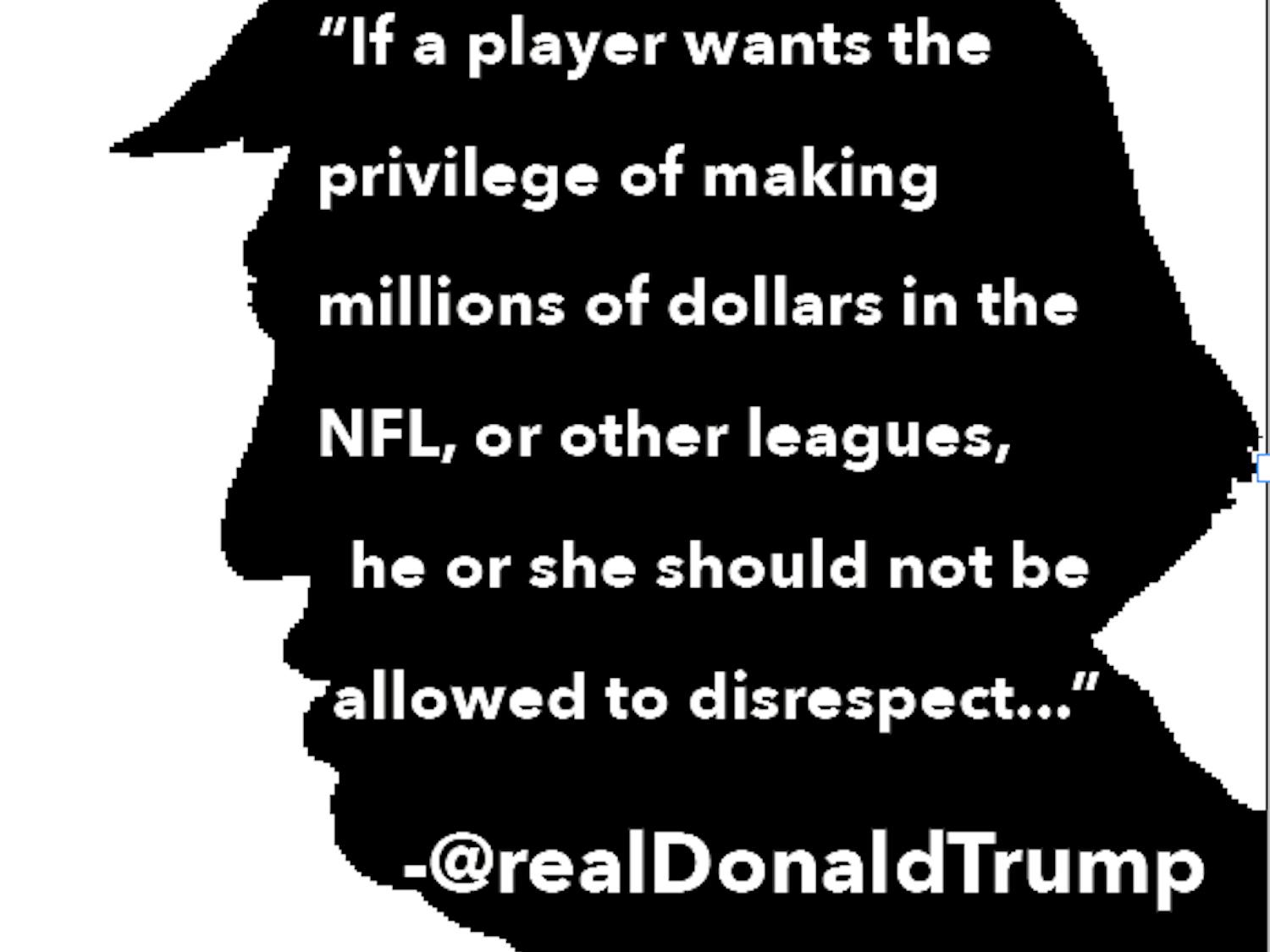 The president's tweets on NFL protests: