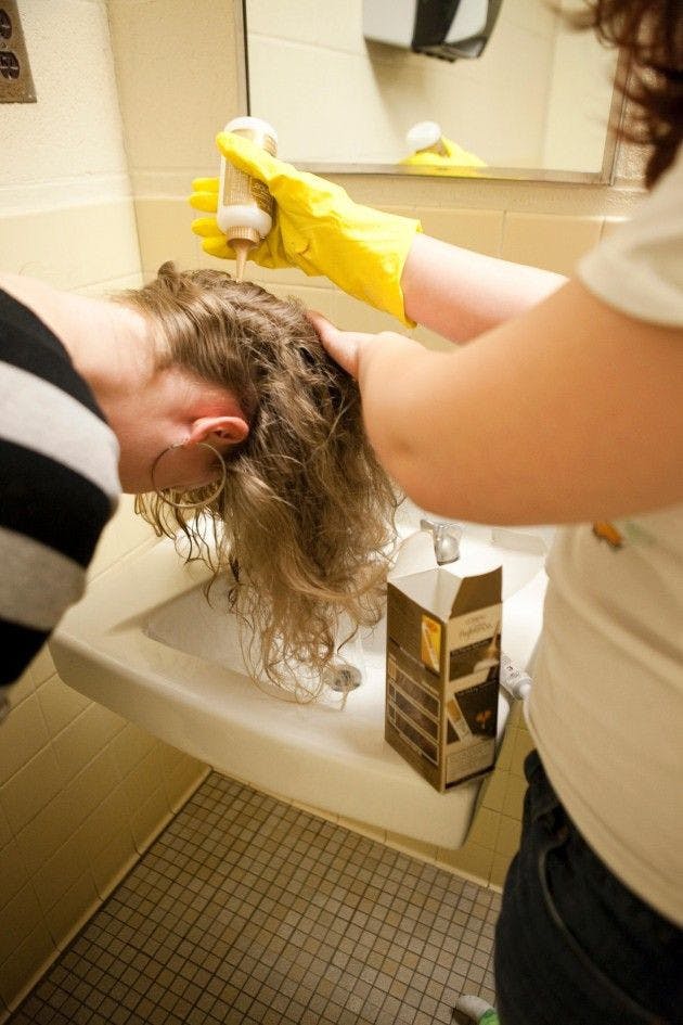 Store bought hair dye can make hair die
