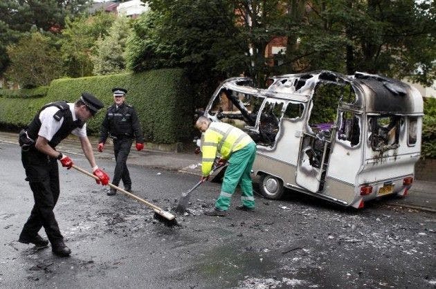 Britain riots indicative of 'broke society'