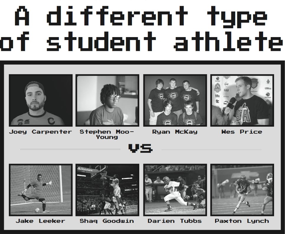 A different type of student athlete eSports video games