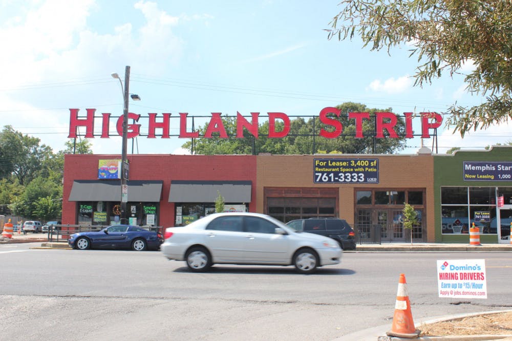 <p>The Highland Strip will open soon for the university neighborhood. Three restaurants filled the vacancy that once was an empty lot.</p>
