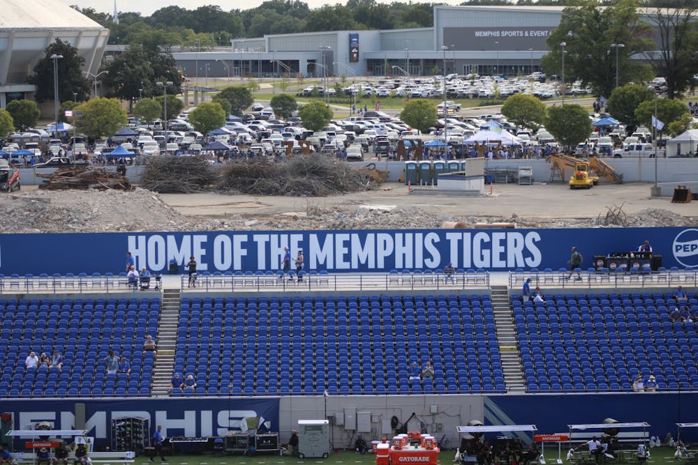 With the construction of Simmons Bank Liberty Stadium, the west side of the stadium looks very different from years past.