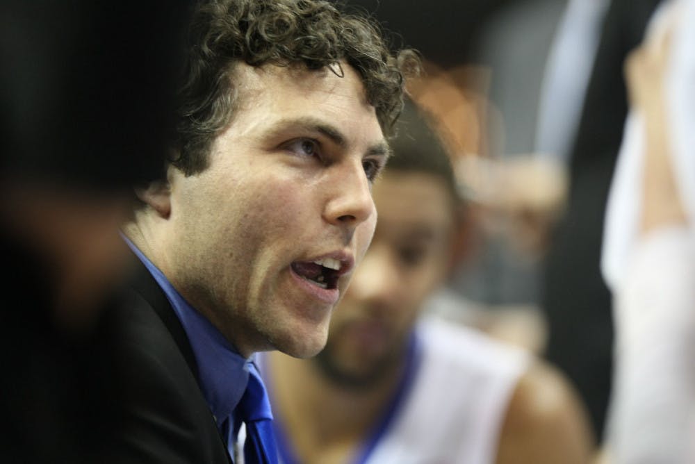 <p>Memphis Tigers’ basketball coach Josh Pastner in action last season. The Tigers are just 33-26 over the past two seasons.&nbsp;</p>