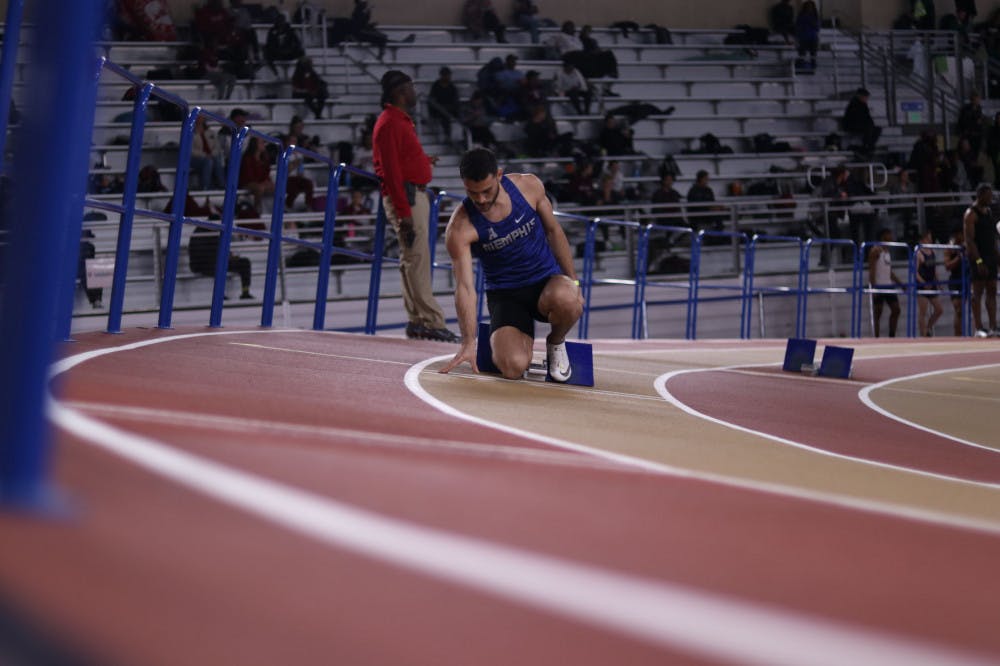 <p>Adam Yakobi, a junior hurdler on the Memphis Track and Field team, is from Holon, Israel.</p>