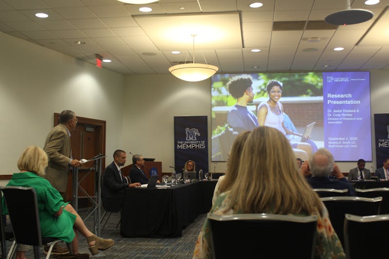 UofM Board of Trustees meeting reviews admissions, research growth and athletics