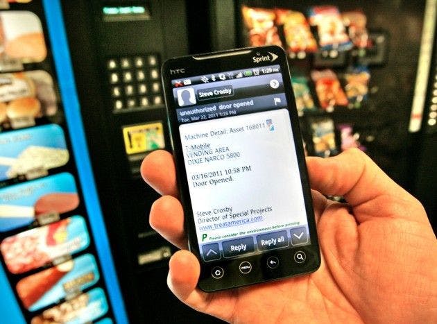 Vending machines go high-tech with new, Web-based systems