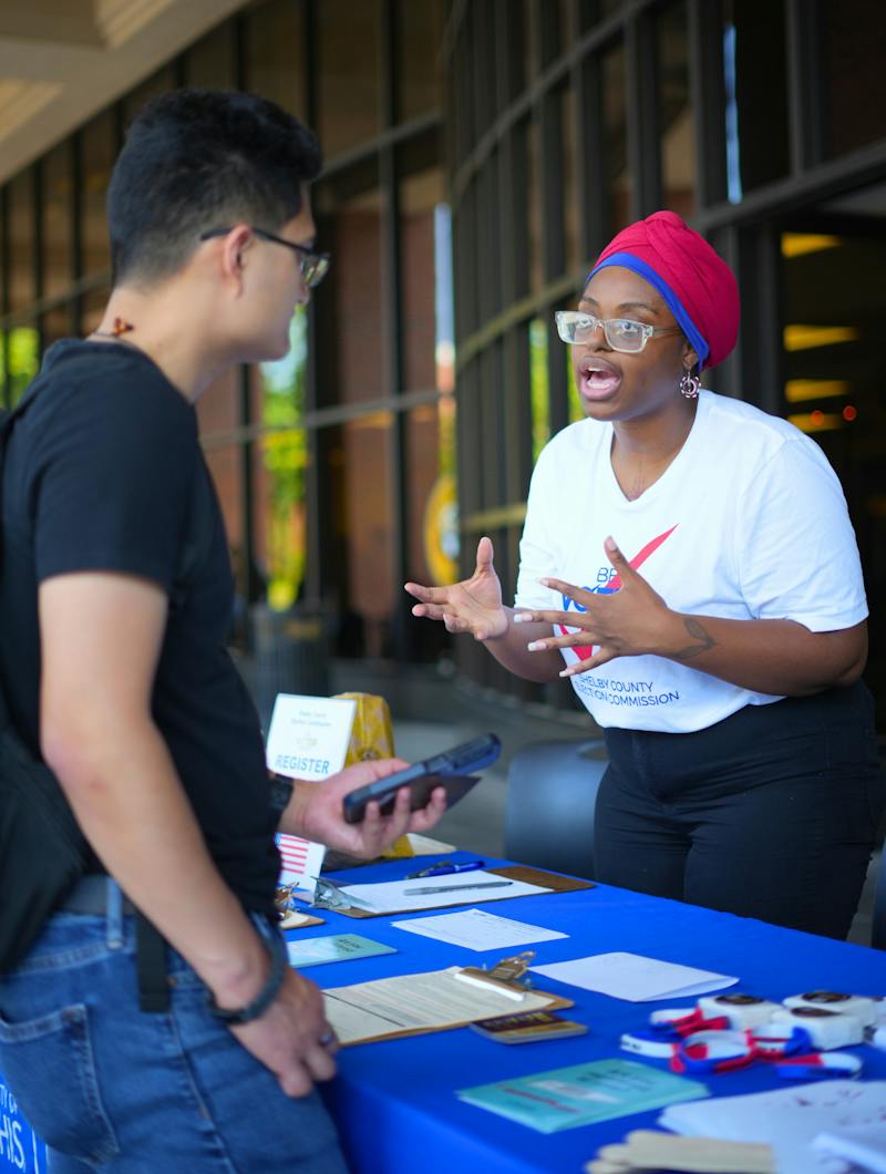 Preview: University Libraries host a drive to register students to vote