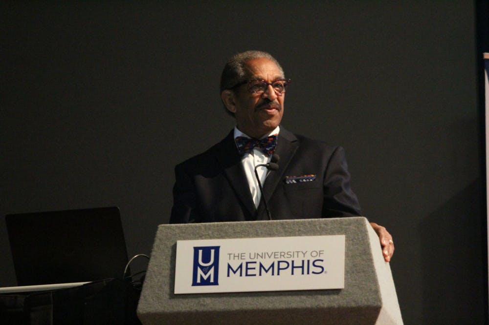 <p class="p1"><span class="s1"><strong>Benjamin Reese, Jr. talked to members of the University of Memphis community last week about his research on implicit bias. Reese explained that implicit bias can sometimes form harful stereotypes or prejudice.</strong></span></p>