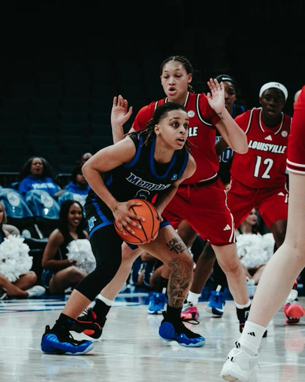 Memphis guard DeeDee Hagemann scored 13 points and had 8 assists in her second game with the program.