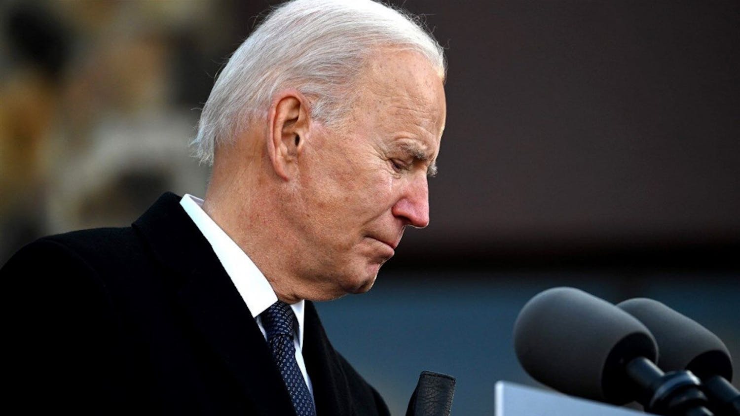 Biden crying pic (A President's Tears story)