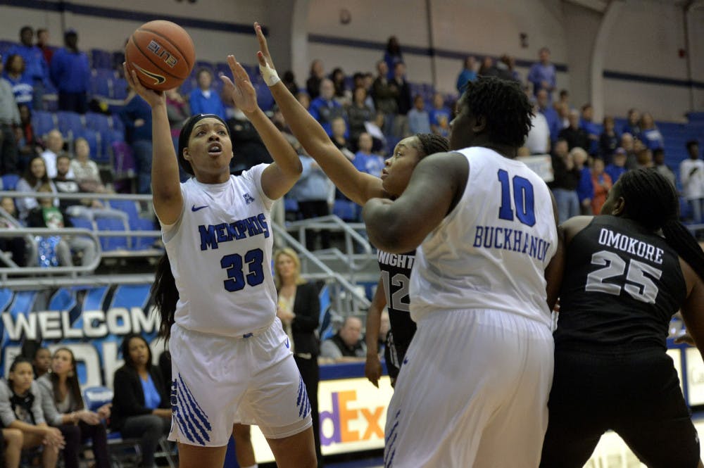 <p class="p1"><span class="s1"><strong>The Memphis women’s basketball team defeated USF 47-40 on Jan. 23. The team is currently ranked middle to bottom of the American Athletic Conference.</strong></span></p>