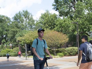 Scooter safety on campus