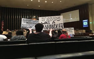 Protests rise about homeless in Memphis