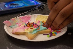 Best Buddies warms up with cookies, hot cocoa and a movie