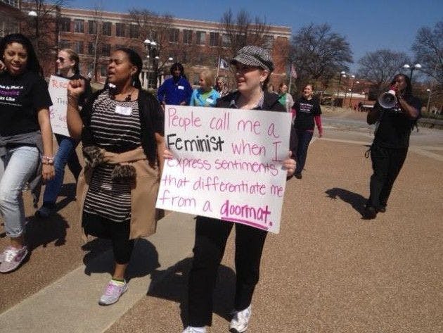 Women's History Month march honors feminist fight