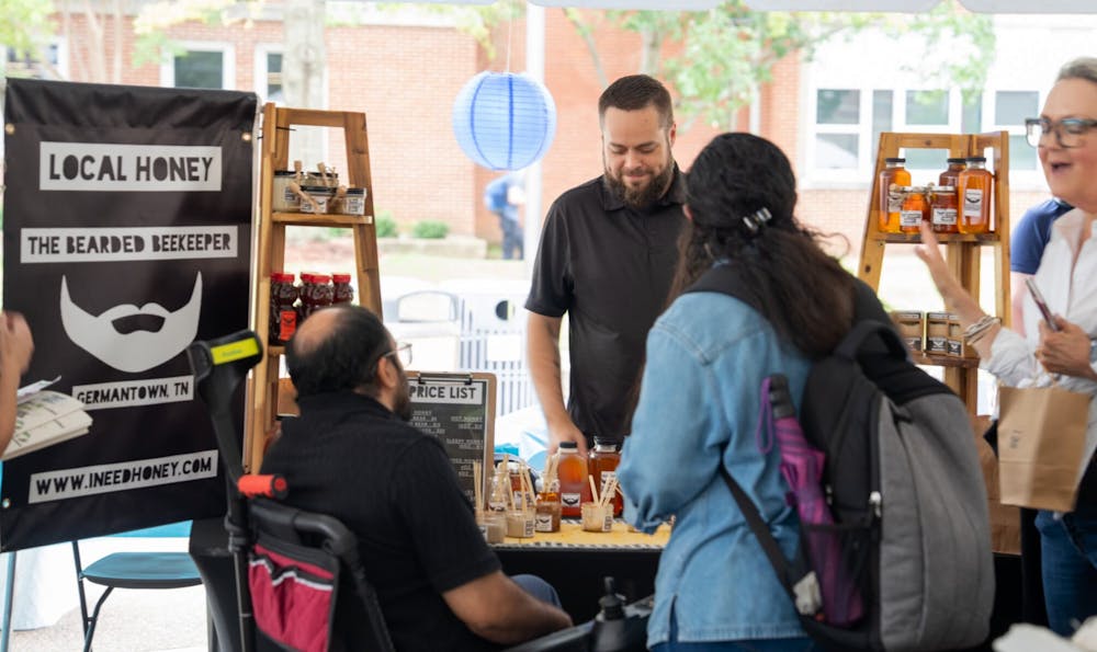 Ryan Mullins from the Bearded Beekeeper explains how his local honey is made.