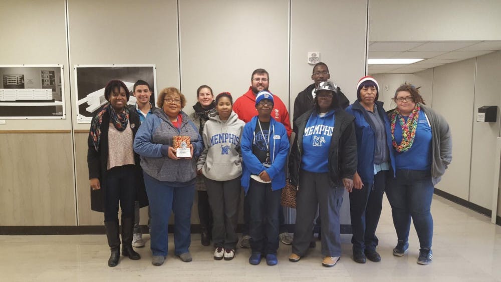 <p>Members of the University of Memphis chapter of UCW during their campaign for $15 minimum wage for campus workers. The university announced last January that it would raise the wage floor for campus workers to $15 an hour.&nbsp;</p>