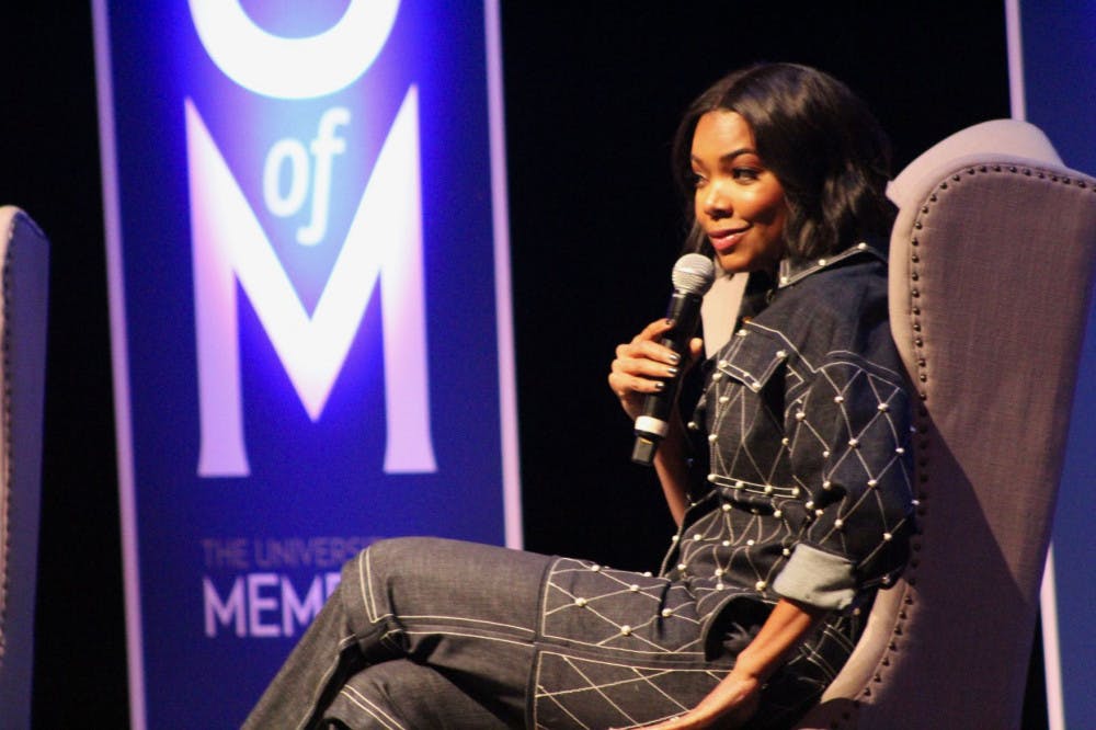 <p class="p1"><span class="s1"><strong>Actress, activist, author and star of the upcoming television drama “L.A.’s Finest” Gabrielle Union-Wade was welcomed by a loud round of applause by a sold-out crowd at the Michael D. Rose Theatre at the University of Memphis on Wednesday night.</strong></span></p>