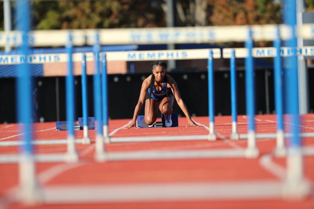 <p>Dionna Dennis, a nursing student, is set to graduate this spring. Along with being a first generation student, she was also a track and field athlete who plans on attending medical school.</p>