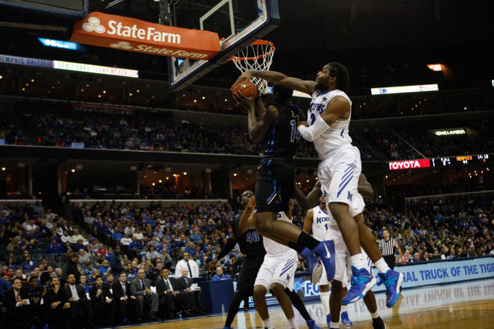 <p>Senior Shaq Goodwin will be expected to lead Memphis both on and off the court this season.&nbsp;</p>