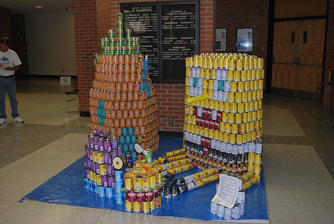 U of M to host 10th annual Canstruction