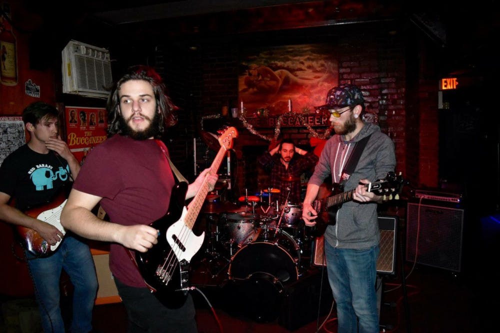 <p>Instrumental band wARM performs at The Buccaneer Lounge. The quartet will play next at the Hi Tone Oct. 19 with Wild Pink and Vetter Kids.&nbsp;</p>