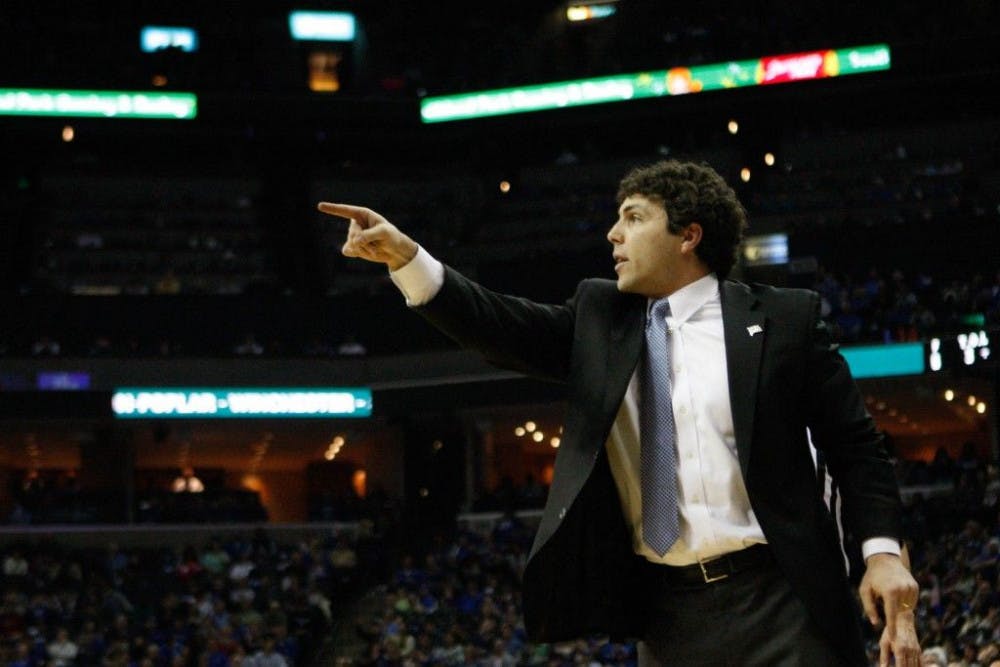 <p>Pastner has been the coach of Memphis Tigers since the 2009-10 season. &nbsp;Photo by David Minkin.&nbsp;</p>