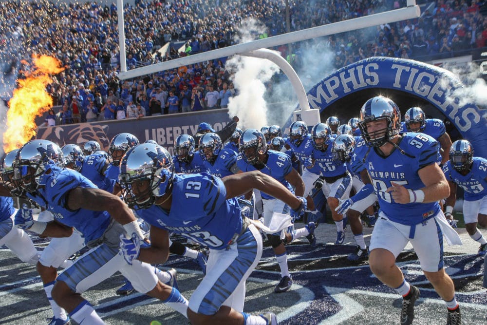 <p>The No. 18 ranked Memphis Tigers will hope to win its 14<sup>th</sup> consecutive game against the Tulsa Golden Hurricane Friday</p>