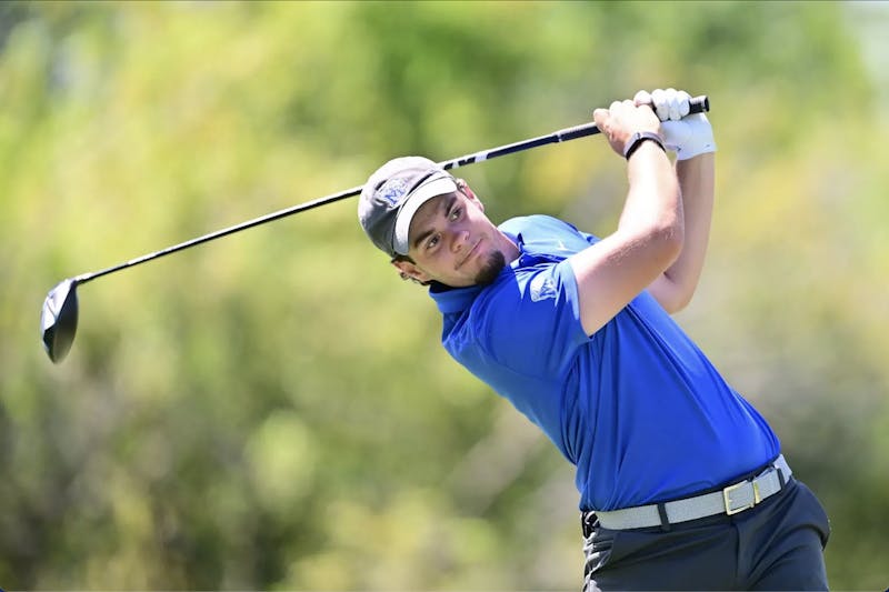 Men's golf remains in second place through two rounds of NCAA Regionals