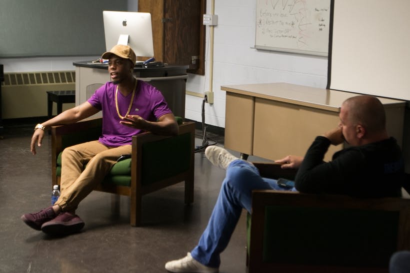 B.o.B. rolls up to U of M