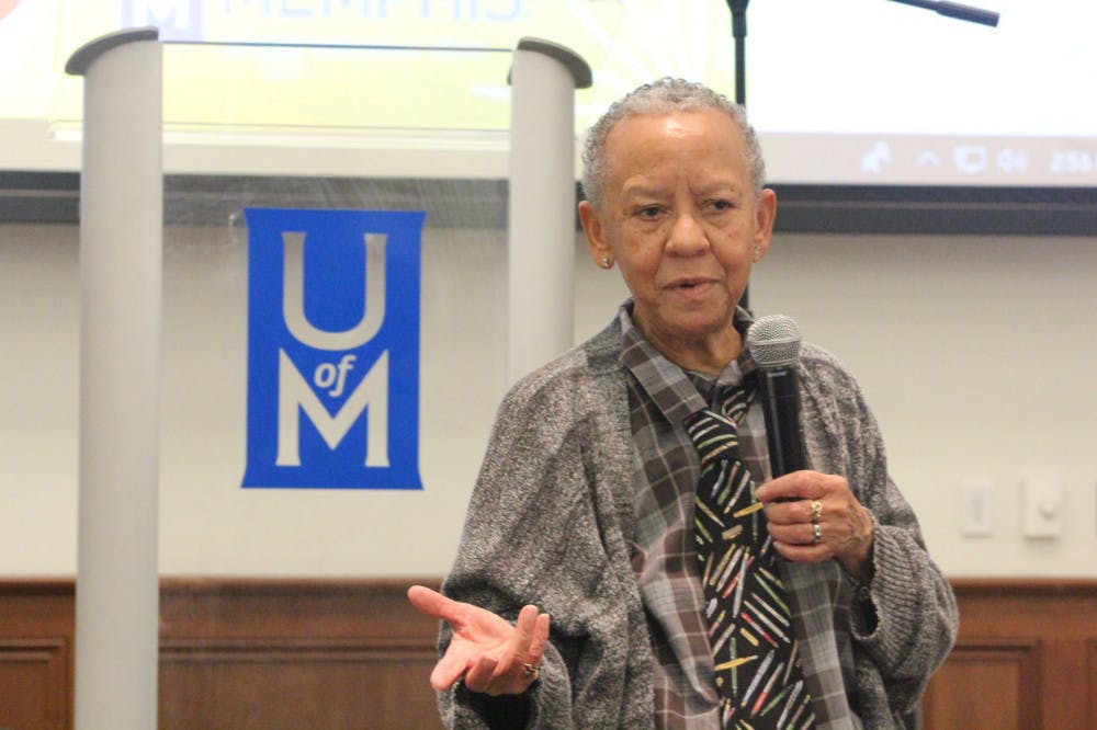 <p class="p1"><span class="s1"><strong>Distinguished Virginia Tech professor Nikki Giovanni came to the University of Memphis University Center as the 10th Annual Women’s Honor Conference Keynote Speaker.</strong></span></p>