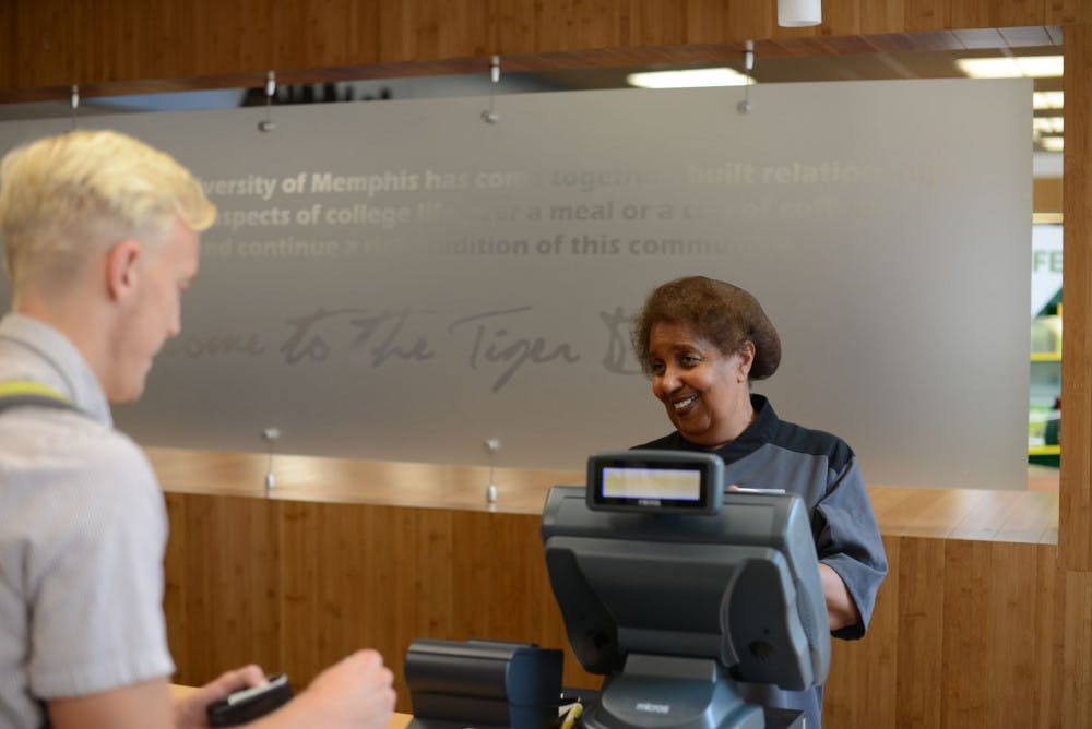 <p>Ms. Ruby Boatley, who served as a supply officer in Vietnam twice, continues to work in the Tiger Den at 70-years-old.</p>