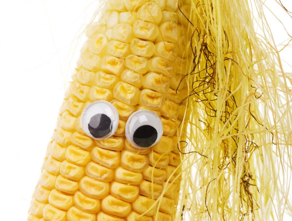 funny corn face