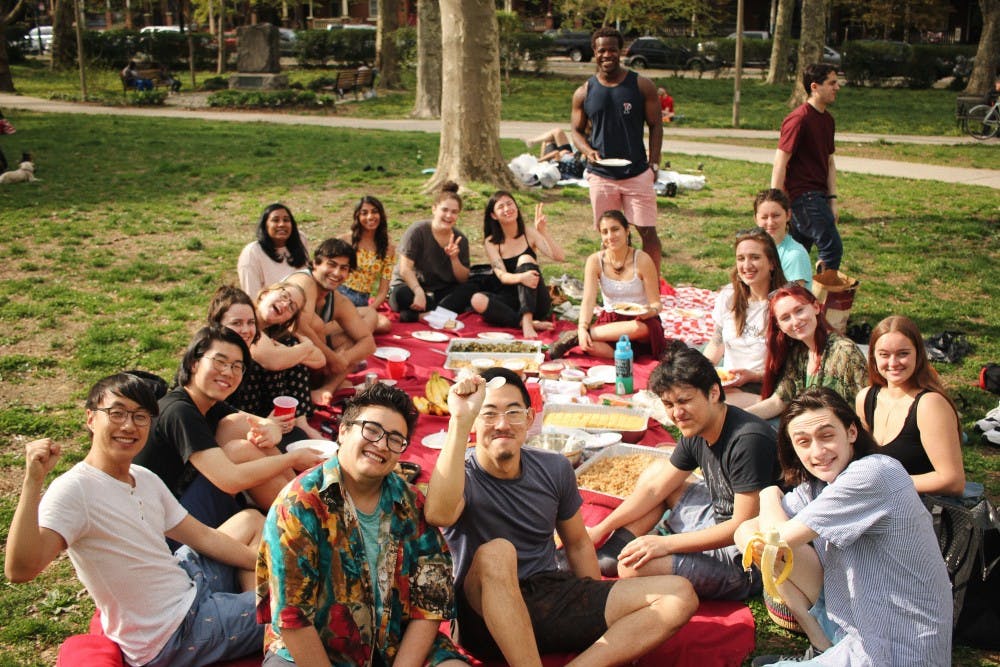Penn SLAP Spring Fling Potluck Picnic (Cred. Michelle Lyu)