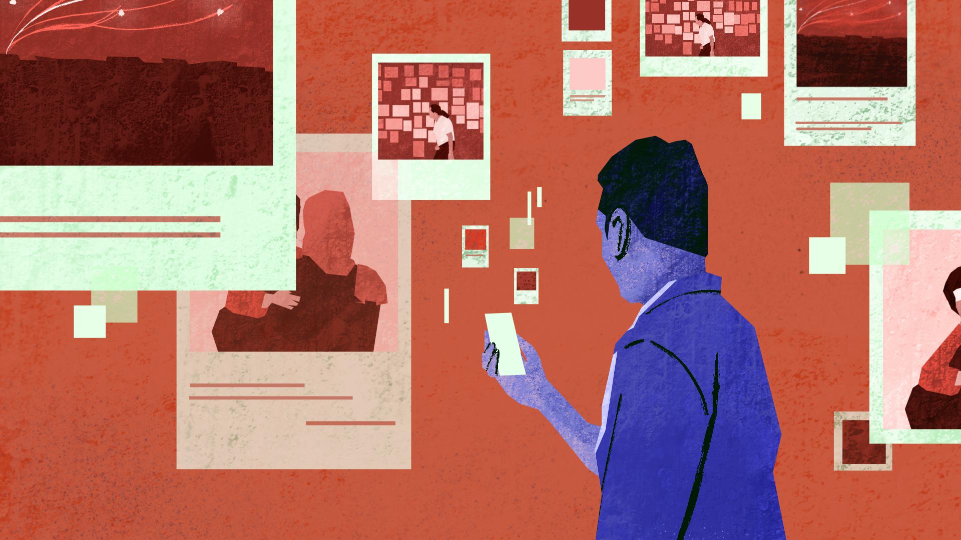 social media during wartime