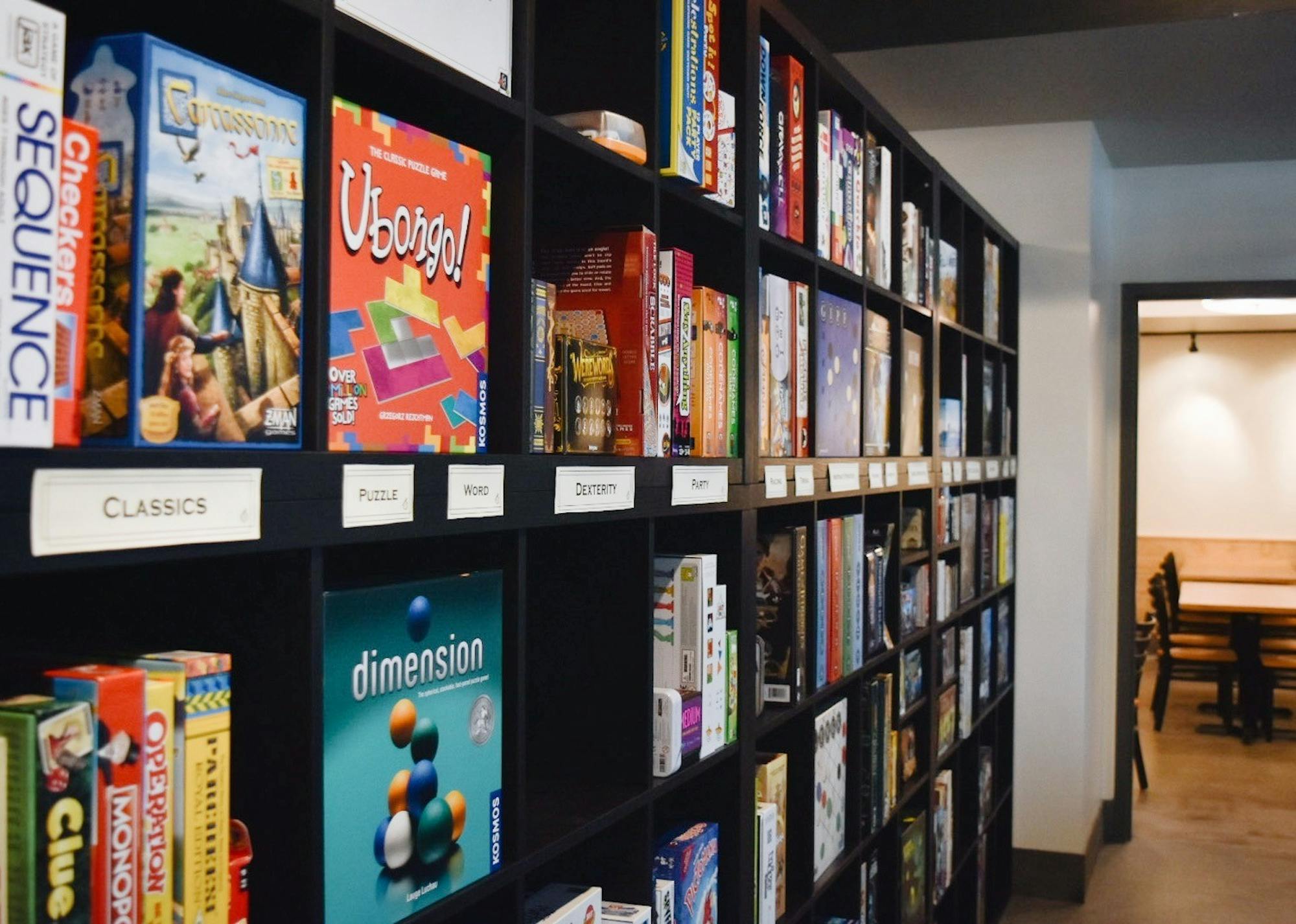 Board and Brew interior 