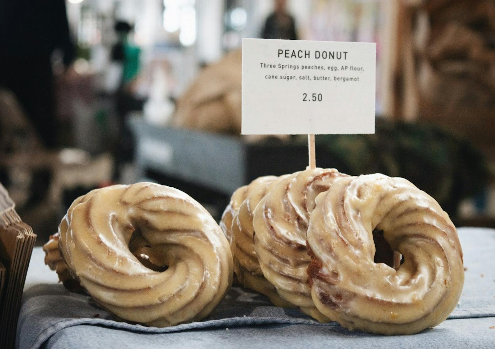 cherry street pier doughnut donut.JPG
