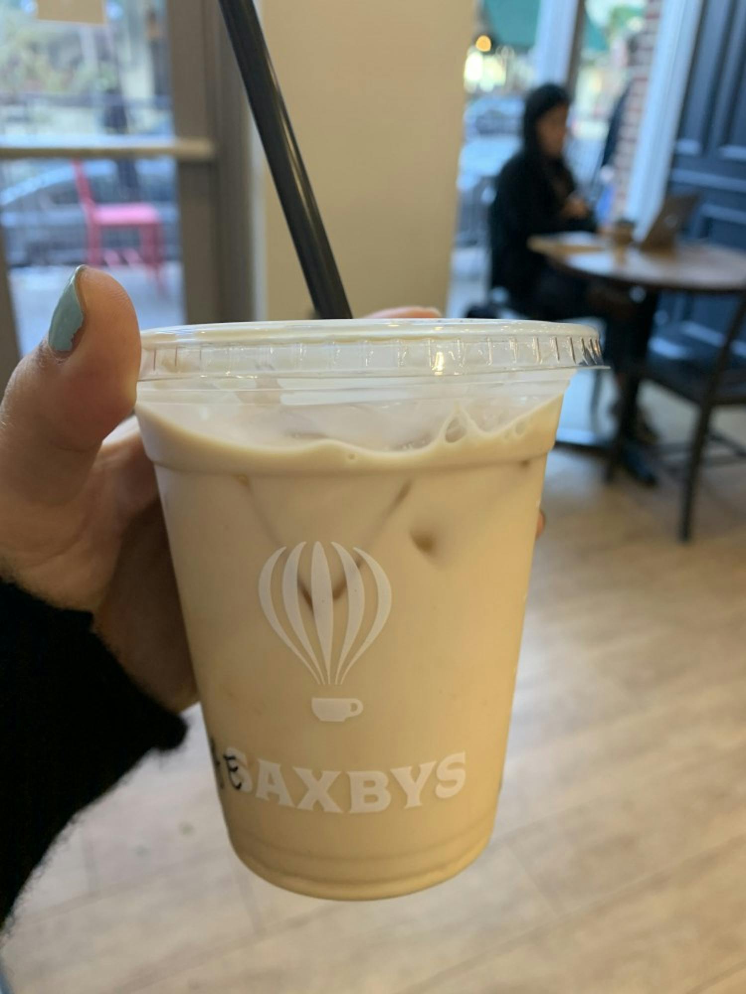 Saxbys Oat Milk Latte