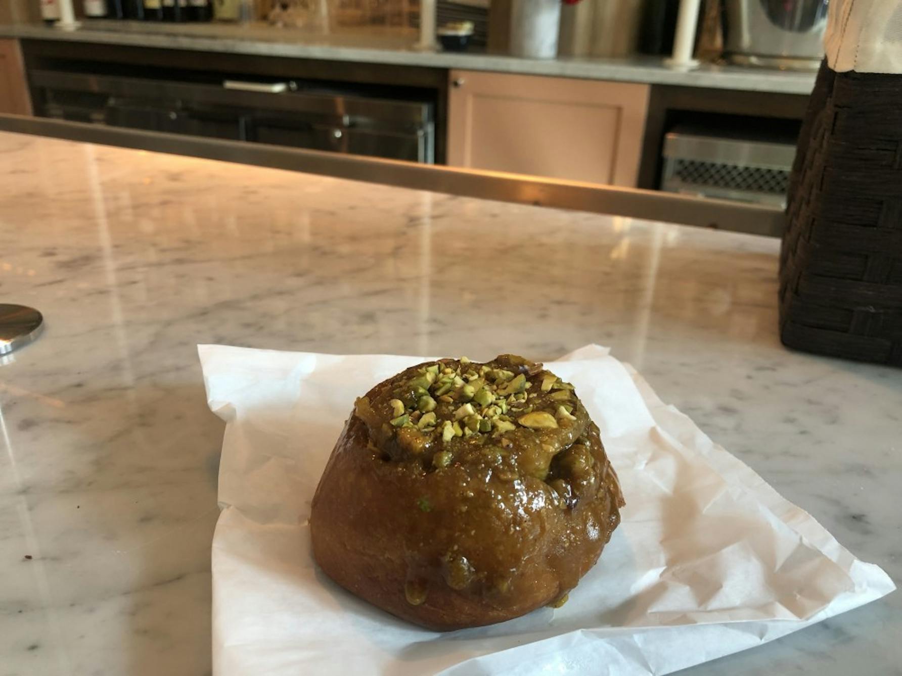 Pistachio Sticky Bun