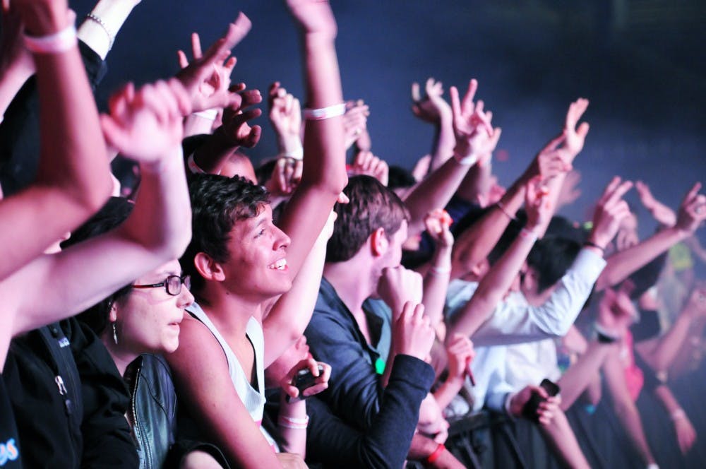 Passion Pit and Tiesto perform at Spring Fling