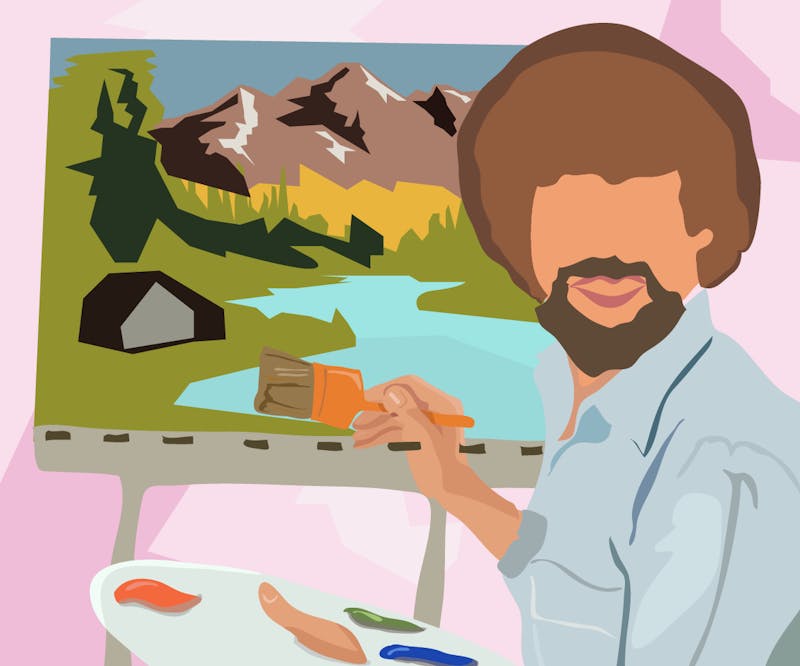 Lessons From The Compositions Of Bob Ross Paintings