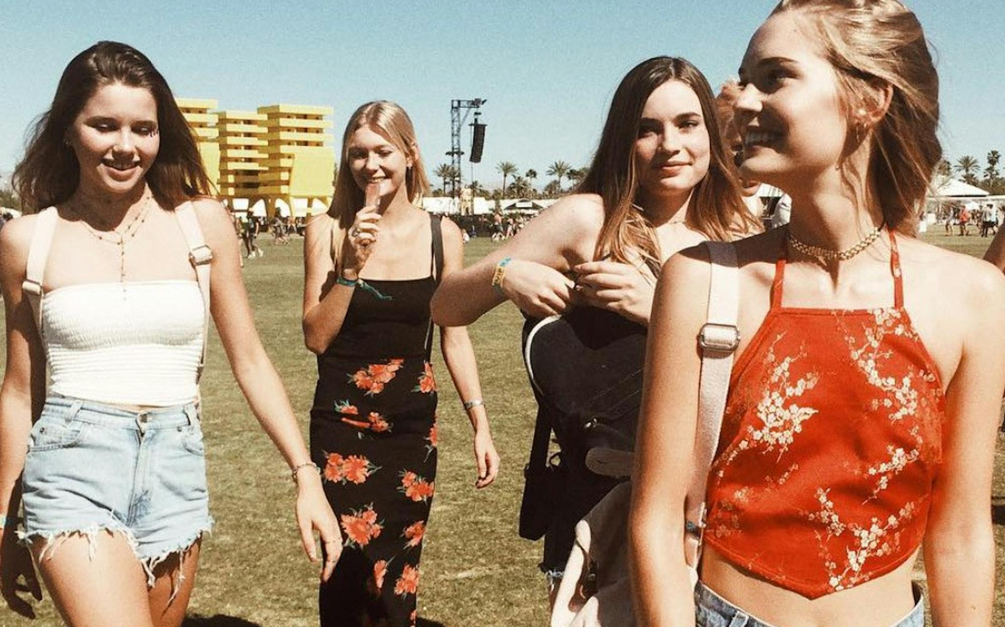 Influencers wear Brandy Melville Clothing