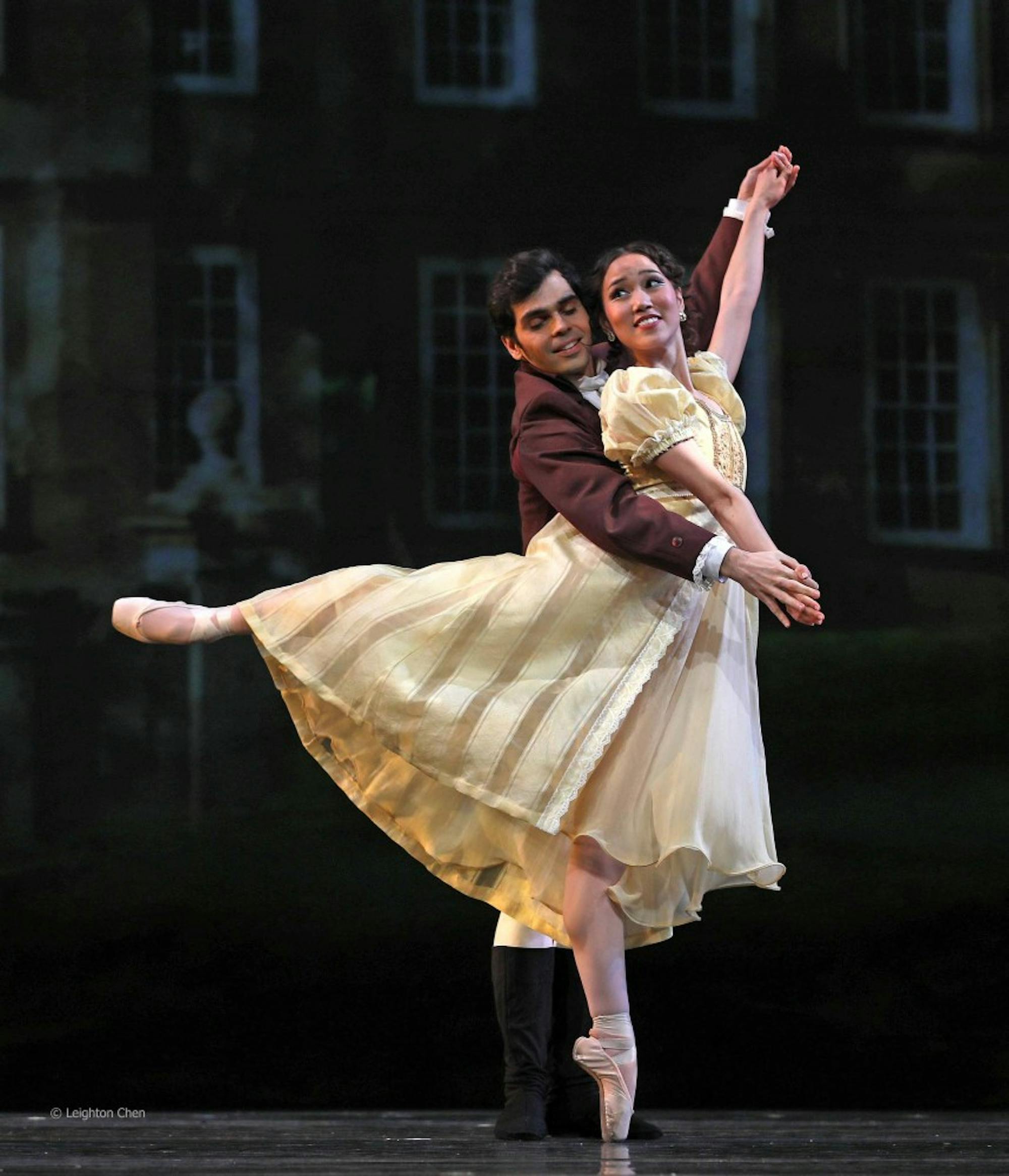American Repertory Ballet dancers Lily Saito and Aldeir Monteiro in Douglas Martin's Pride and Prejudice. Photo by Leighton Chen.jpg